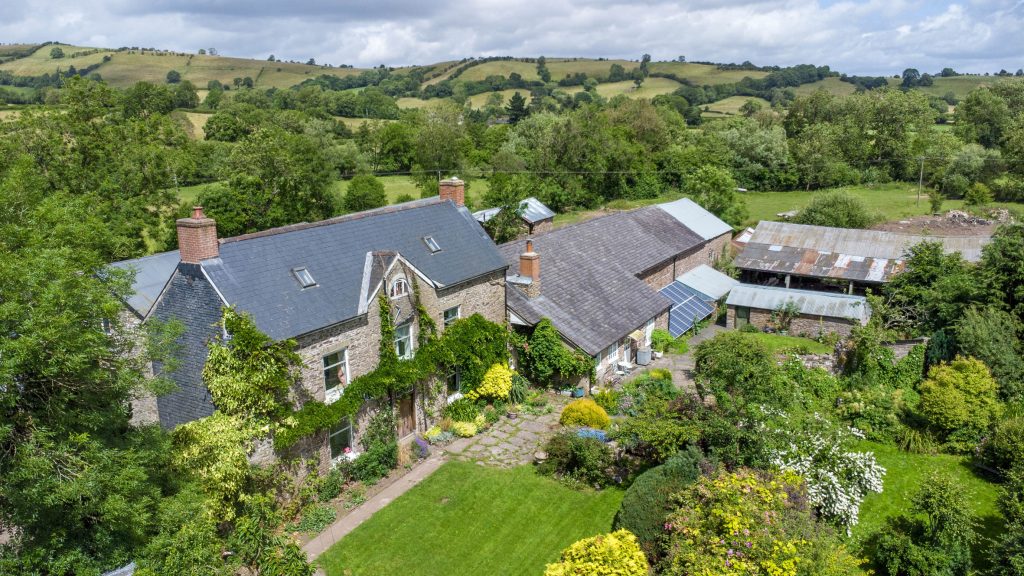 Little Hall Farm, Newcastle aerial