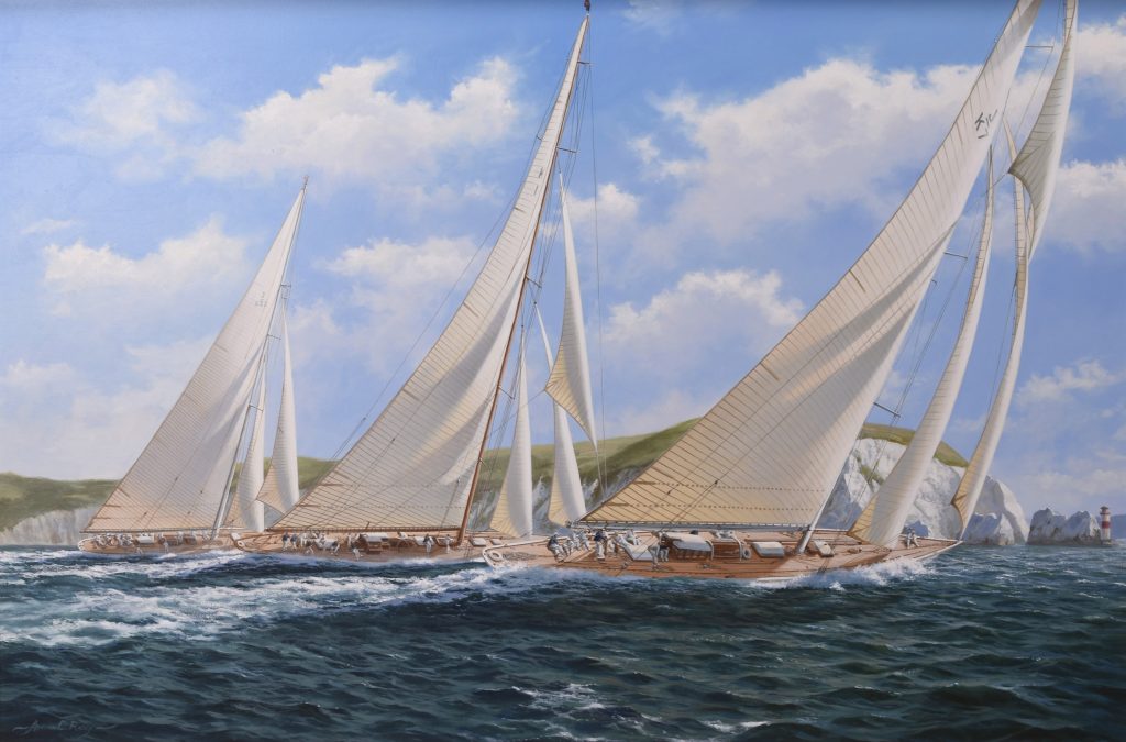 Race to the Needles £600-£800 -Adrian Rigby