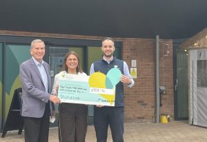 Salop Leisure- First donation
