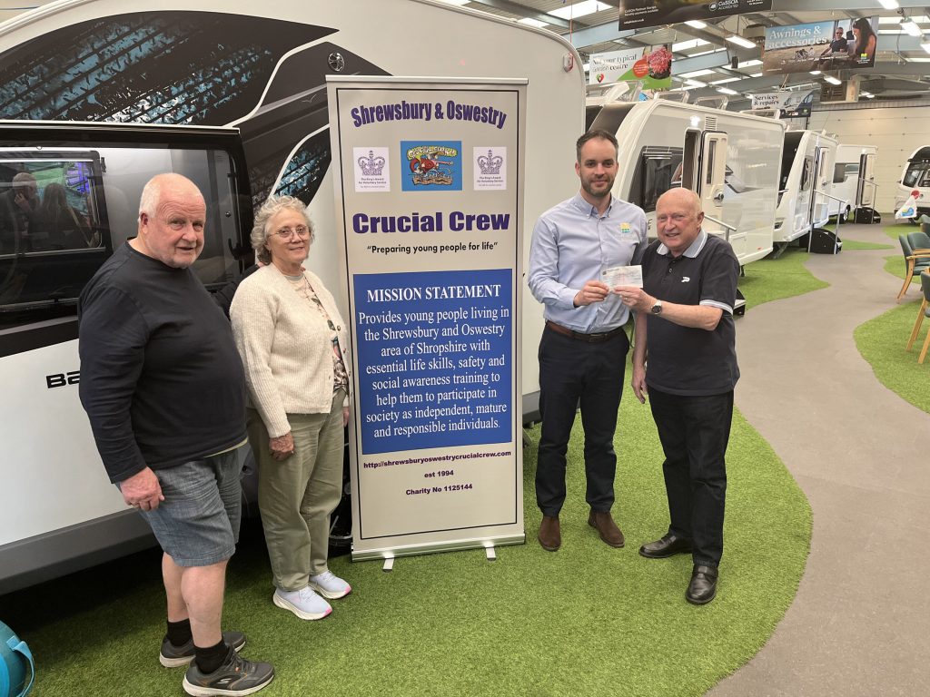 Crucial Crew cheque