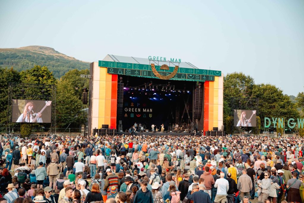 Green Man 2024 - Black Country, New Road - Mountain Stage - credit Kirsty McLachlan