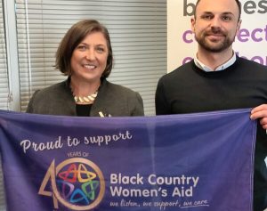 Sara Ward, BCWA CEO and Sean Jackson, BCCC head of membership