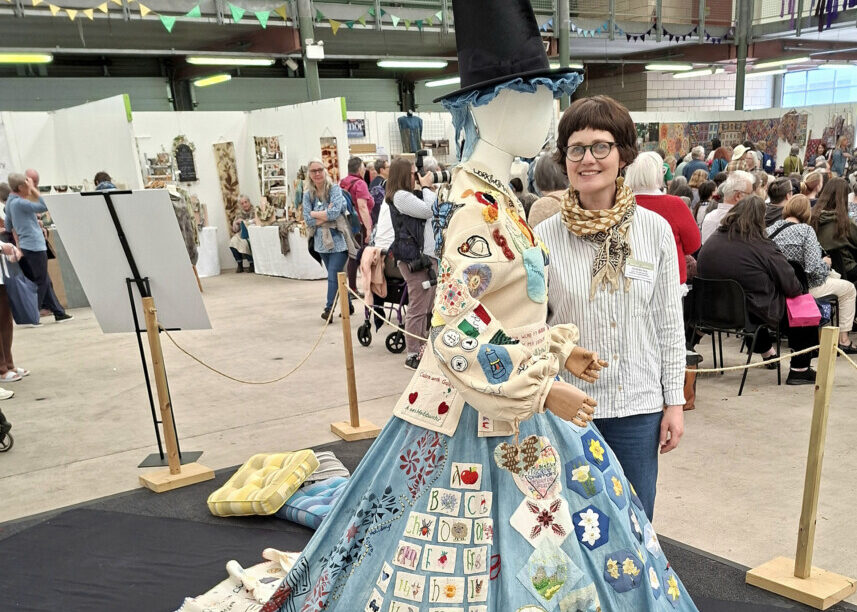 Menna with Calico Dress Cymru